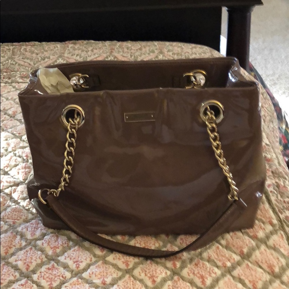 Kate Spade Mauve Antoinette Montrose Handbag
